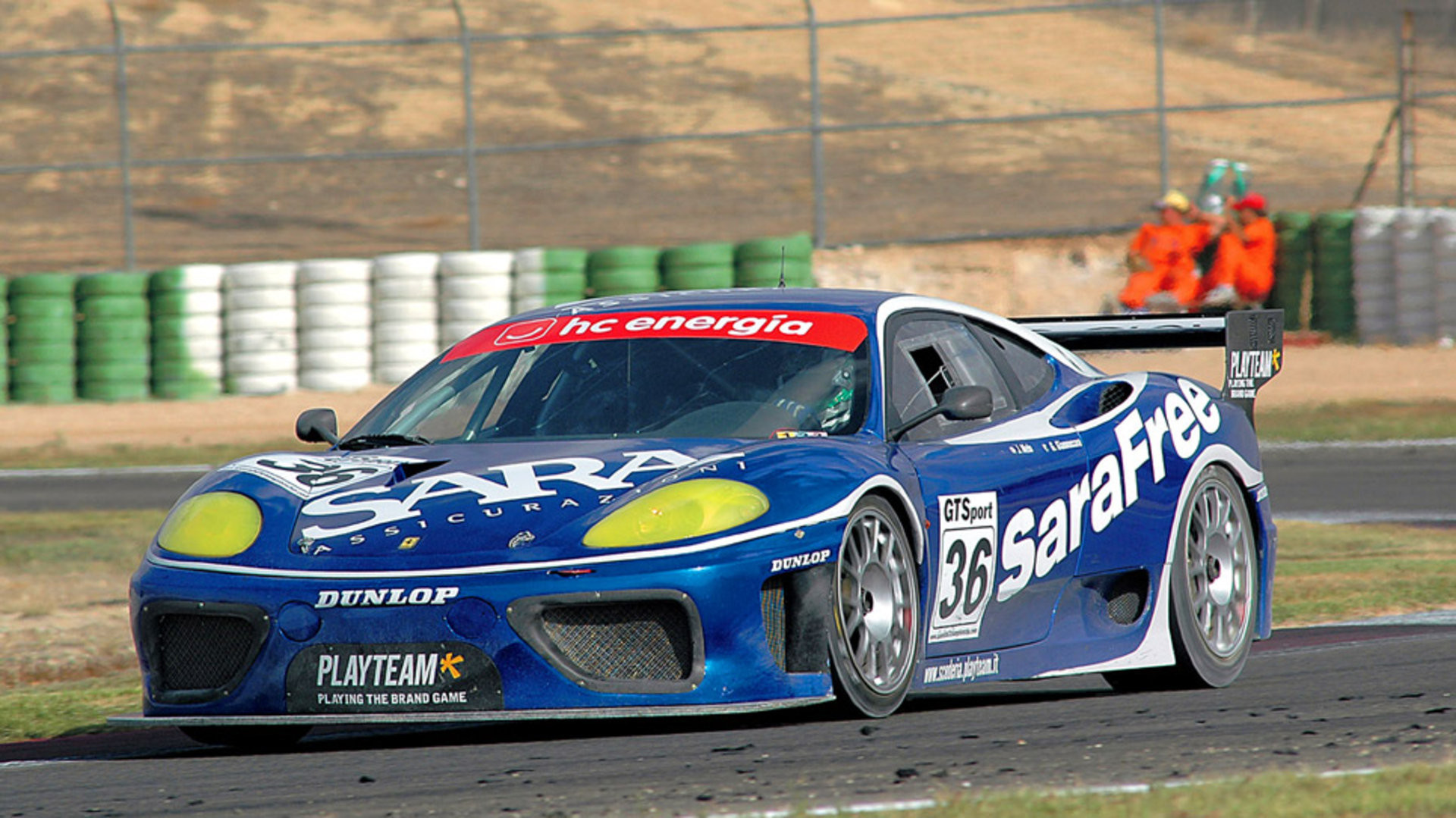 La Ferrari 360 GTC, vincitrice di due titoli di classe GT2