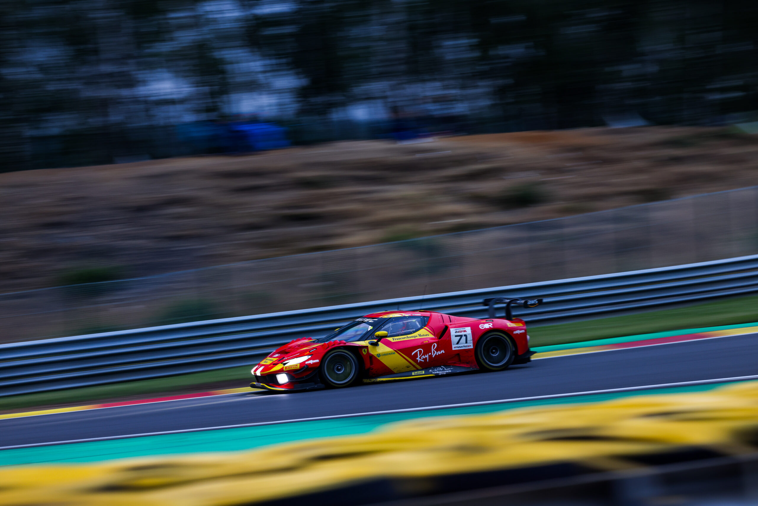 La Ferrari 296 GT3 di AF Corse - Francorchamps Motors