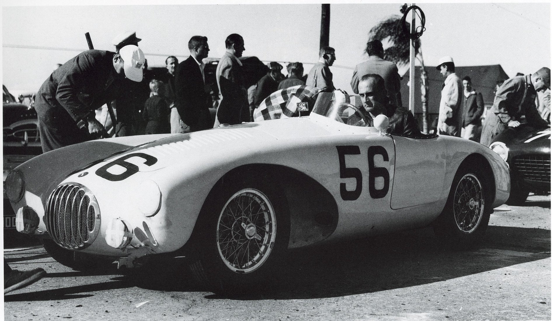 La MT4 che nelle mani di Stirling Moss ottenne la vittoria assoluta alla 12 Ore di Sebring 1954 (source: Oscaownersgroup.com)