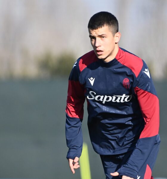 Mihajlo Ilic, uno dei giocatori del Bologna in prestito