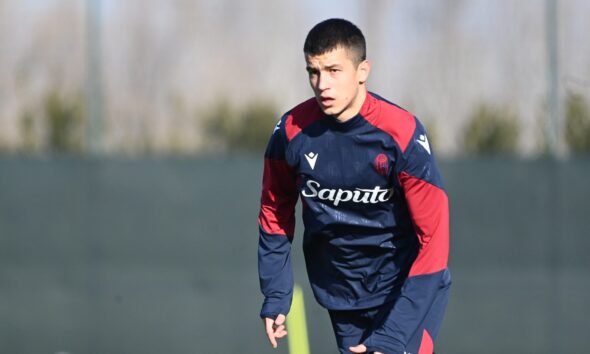 Mihajlo Ilic, uno dei giocatori del Bologna in prestito