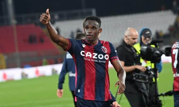 Jhon lucumi, del pacchetto difensivo del bolognafc.it (credits Bologna Fc 1909)