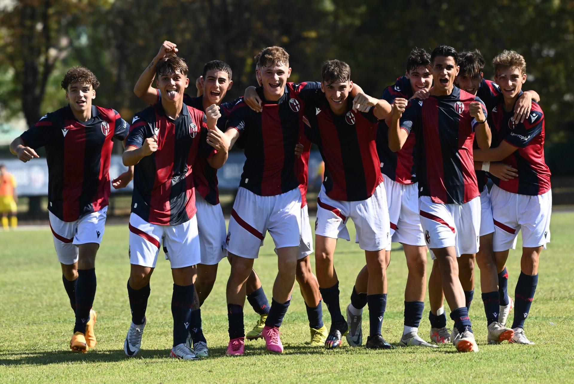 L'Under 17 del settore giovanile rossoblù