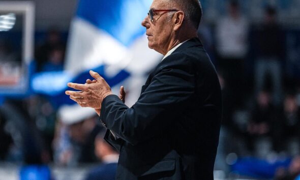 Coach Attilio Caja (©Fortitudo Flats Service Bologna)