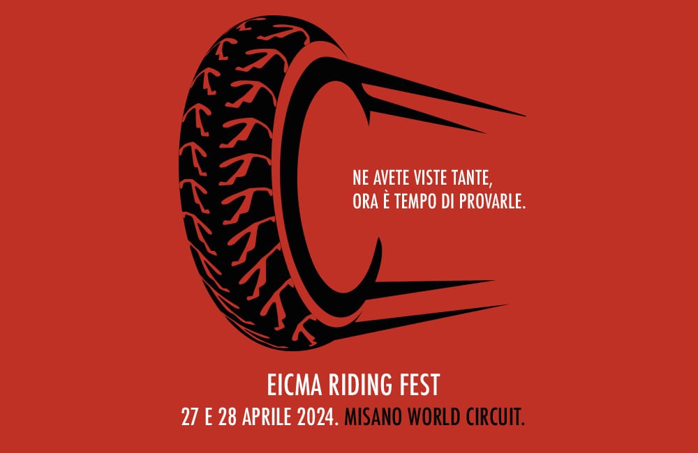 La locandina dell'EICMA Riding Fest 2024