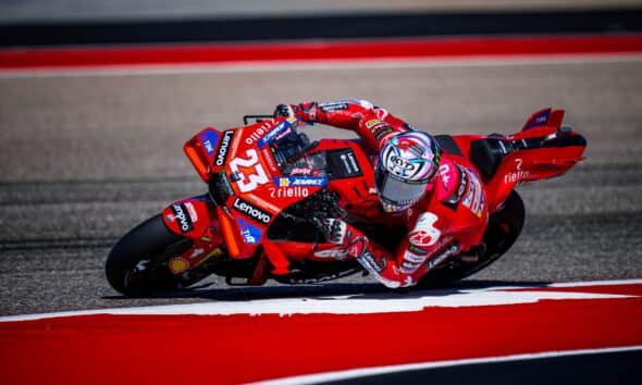 Enea Bastinini durante il GP di Austin