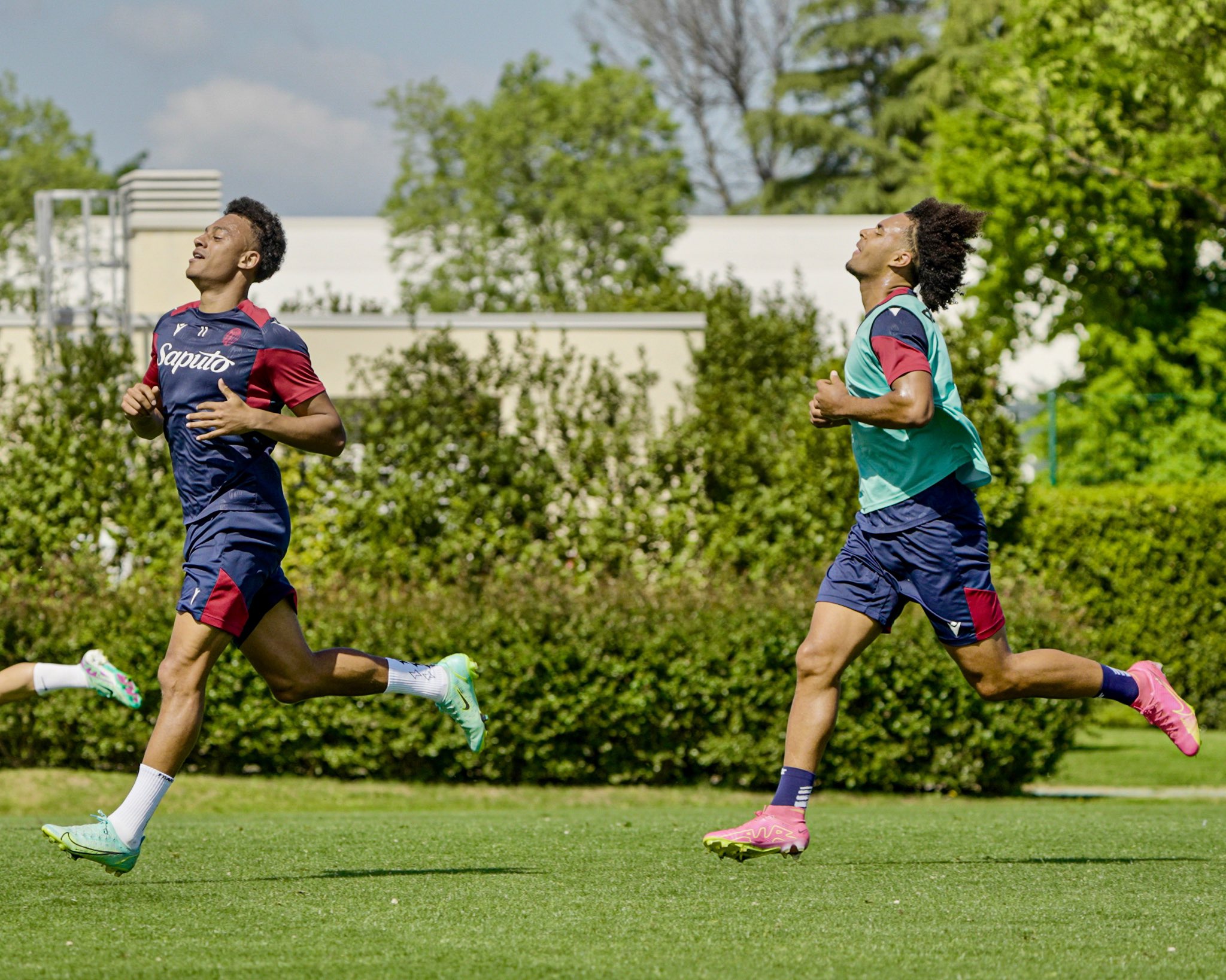 Allenamento pre Roma-Bologna (© Bologna FC 1909)