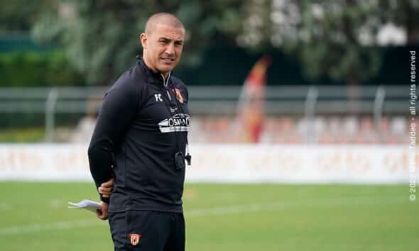 Fabio Cannavaro, ai tempi del suo incarico al Benevento