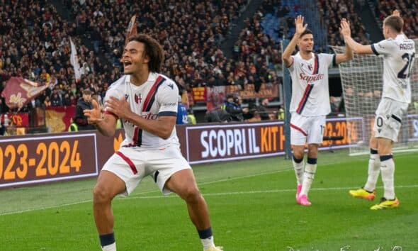 Esultanza Joshua Zirkzee.