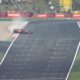 Carlos Sainz in testacoda durante le qualifiche del GP della Cina 2024