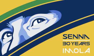 Il logo dell'evento Senna 30 anni