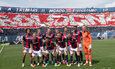 La squadra prima di Bologna - Udinese, serie A 23/24 a Fort Dall'Ara( © Damiano Fiorentini)