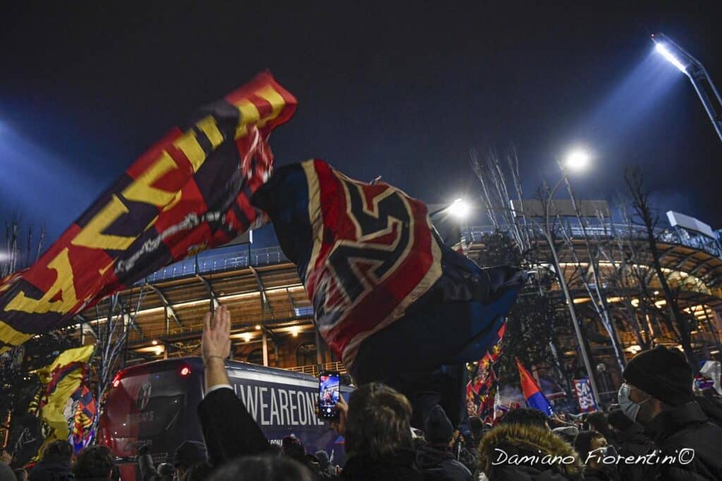 Stadio Dall'Ara Esterno , la casa del Bologna Fc 1909 - Damiano Fiorentini per 1000 Cuorirossoblù -