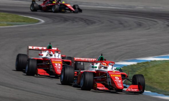 Rafael Camara precede James Wharton nel primo round della FRECA 2024 a Hockenheim