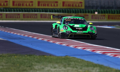 La Porsche del Dinamic GT, terza assoluta nelle pre-qualifiche del GTWCE a Misano (© SRO)