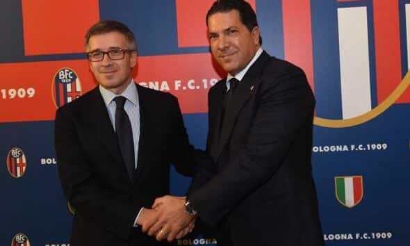 Fenucci e Tacopina (© Bologna Fc 1909)