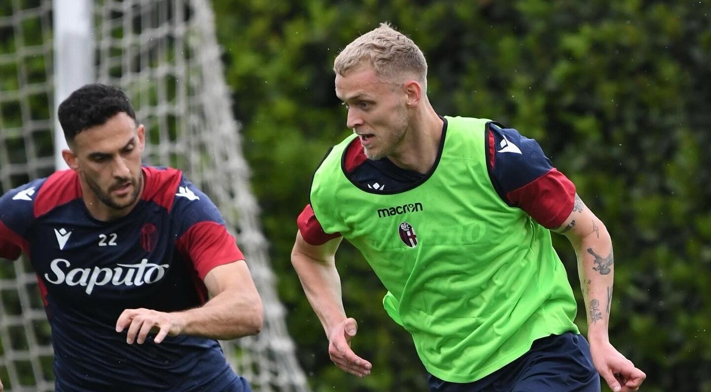 Allenamento pre Napoli-Bologna (© Bologna FC 1909)