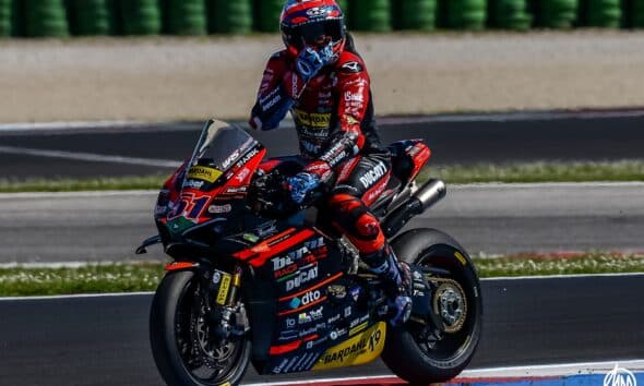 Michele Pirro, uno dei possibili protagonisti a Vallelunga per il Round 2 del CIV SBK