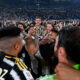 I festeggiamenti della Juventus dopo la Coppa Italia