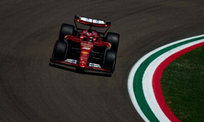 Charles Leclerc è giunto quarto nelle qualifiche del Gran Premio di F1 2024 a Imola (© x.com Scuderia Ferrari)