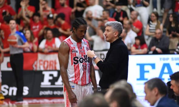 Coach Matteo Mecacci e Yankiel Moreno (Crediti: Massimiliano Salvi)