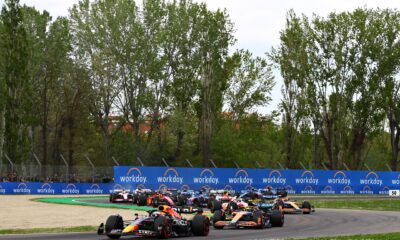 La partenza della gara Sprint del GP di Formula 1 a Imola del 2022