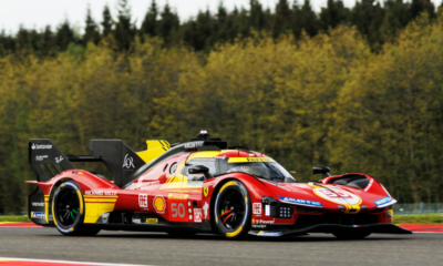 La Ferrari 499P #50 in azione a Spa-Francorchamps