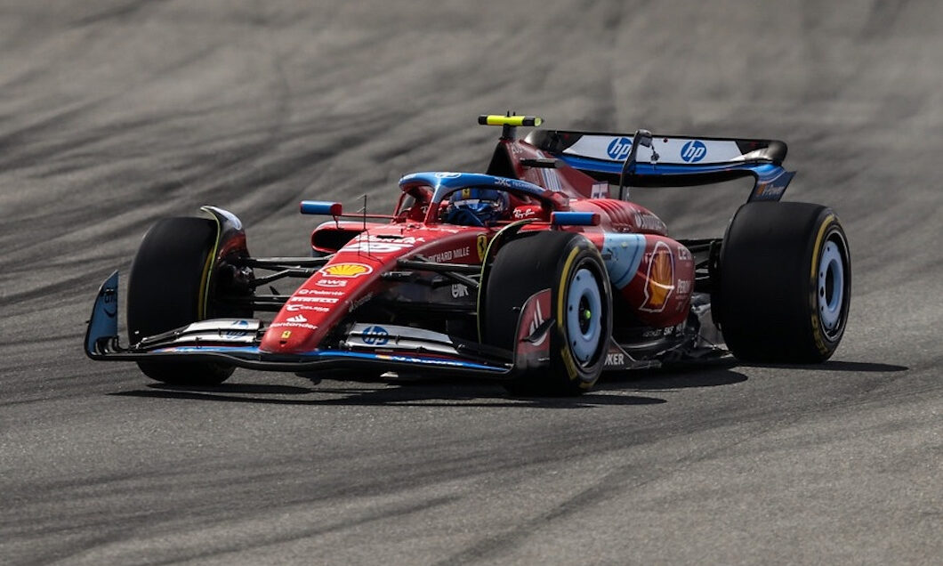 Carlos Sainz durante il GP di Miami (© X.com Scuderia Ferrari)