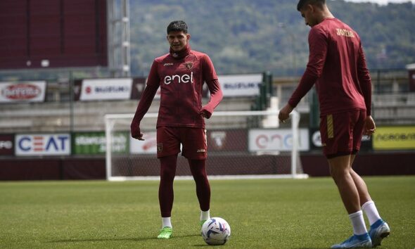 Torino in allenamento