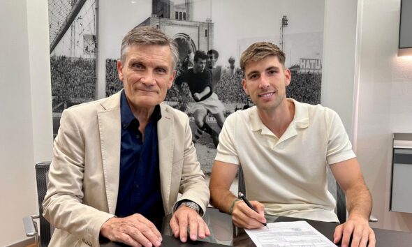 Giovanni Sartori e Juan Miranda, calciomercato Bologna (© Bologna FC 1909)