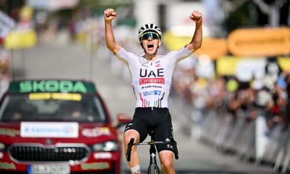 Tadej Pogacar (© Tour De France)
