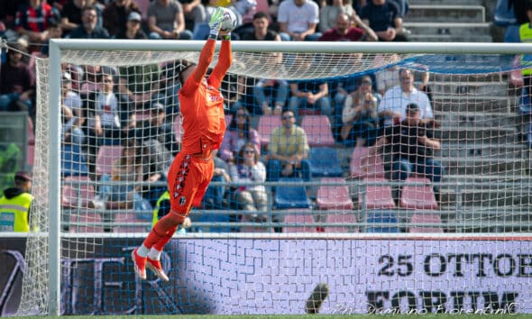 Lukasz Skorupski, durante Bologna-Udinese stagione 23/24