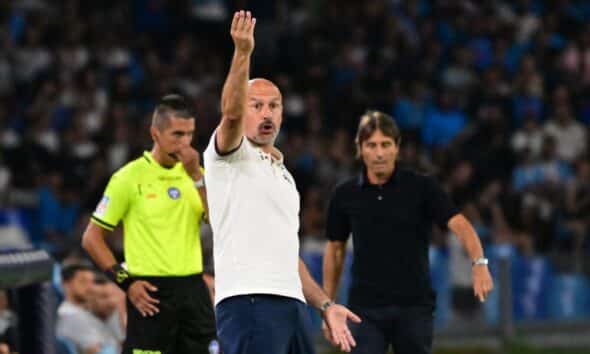 Vincenzo Italiano durante Napoli-Bologna