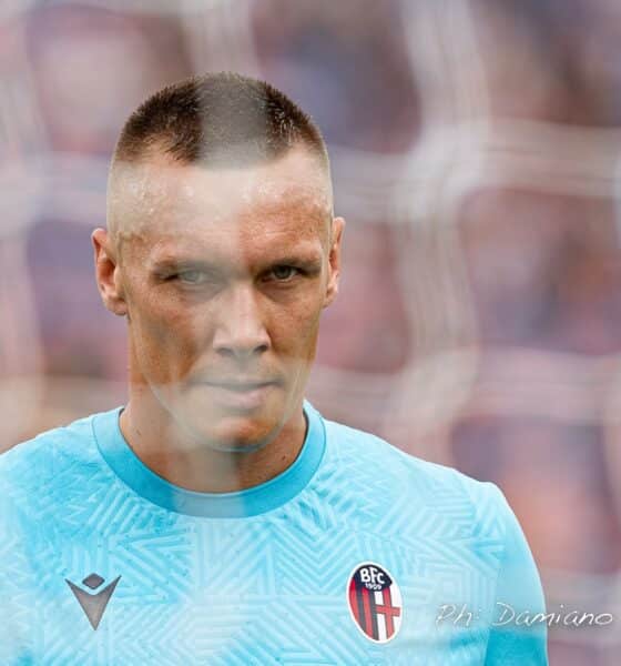 Lukasz Skorupski - il portiere del Bologna di Vincenzo Italiano (©Damiano Fiorentini per 1000Cuori ) Ferguson