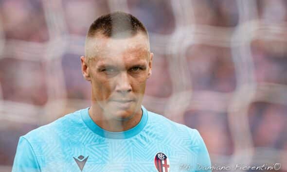 Lukasz Skorupski - il portiere del Bologna di Vincenzo Italiano (©Damiano Fiorentini per 1000Cuori ) Ferguson