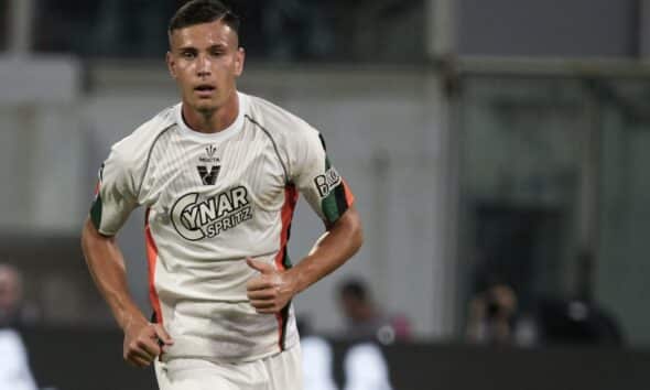 Giocatori del Bologna in prestito: Antonio Raimondo con la maglia del Venezia