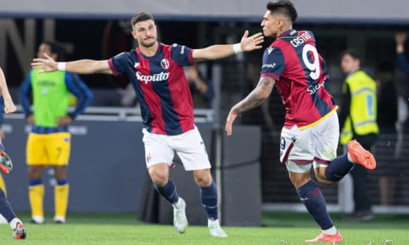 Riccardo Orsolini e Santiago Castro (© Damiano Fiorentini) Bologna Roma