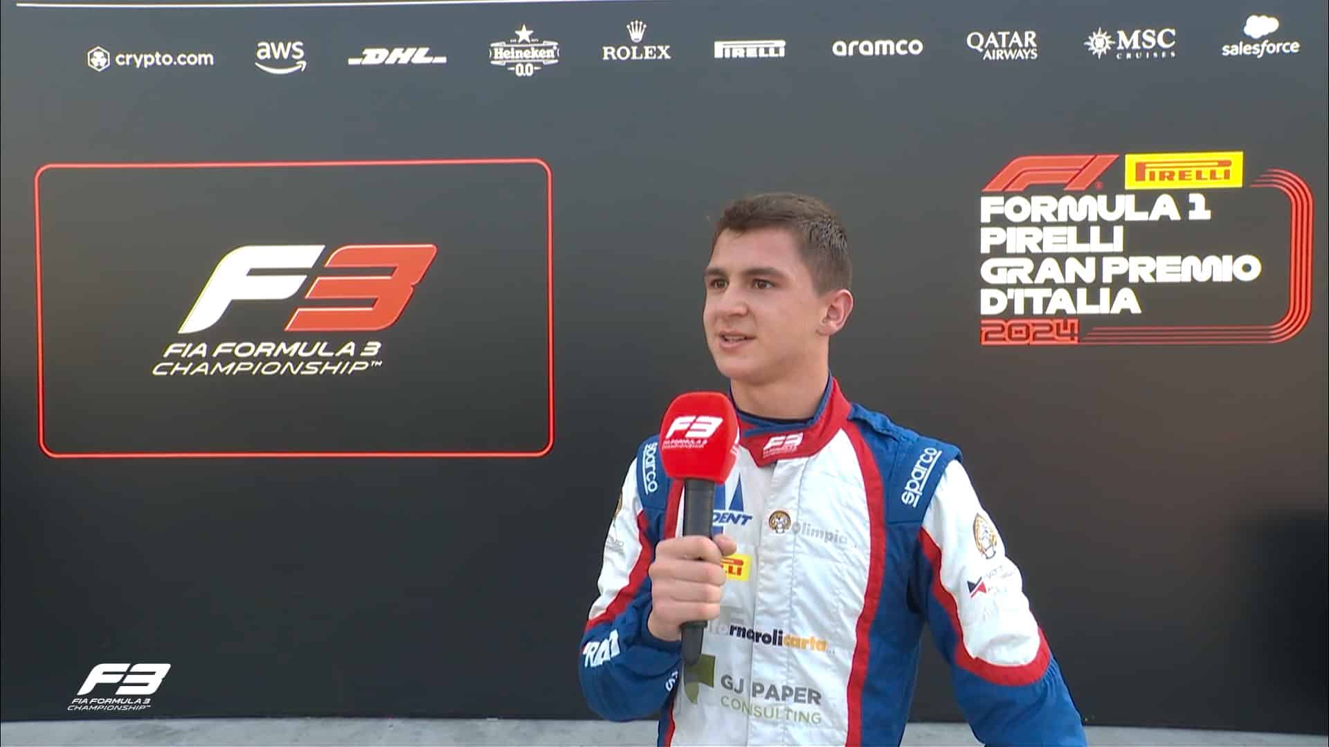 F3, Leonardo Fornaroli vince il titolo (© X.com Formula 3)