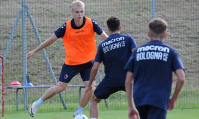 Maksym Vorobiei in allenamento
