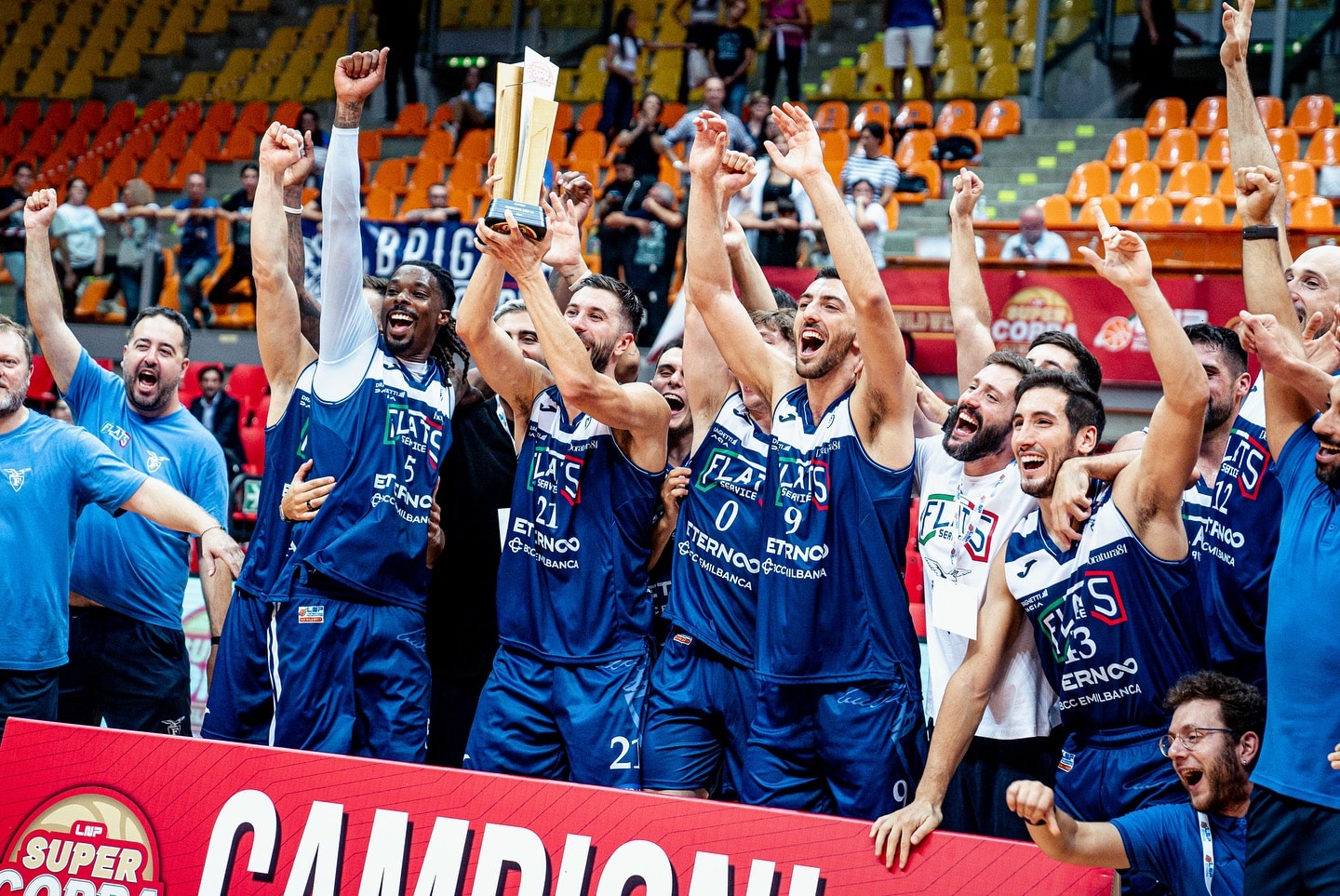 La Fortitudo vince la Supercoppa