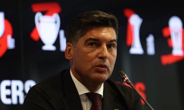 Paulo Fonseca, ormai ex allenatore del Milan (©: acmilan.com)