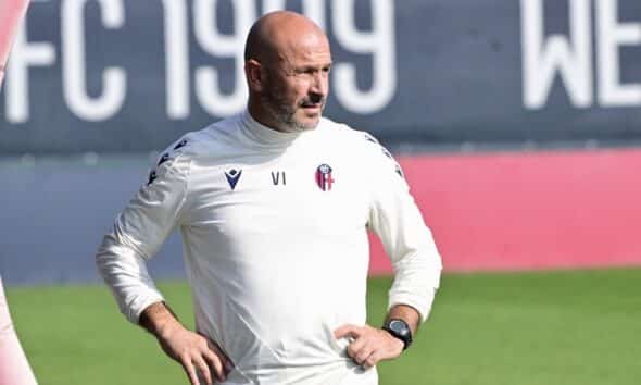 Vincenzo Italiano presenta Bologna-Lille (© Bologna FC 1909)