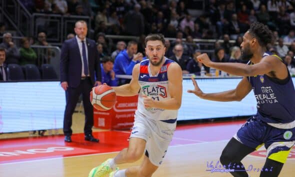 Matteo Fantinelli in Fortitudo Flats Service Bologna - Reale Mutua Torino (©Valentino Orsini - Fortitudo Flats Service Bologna)