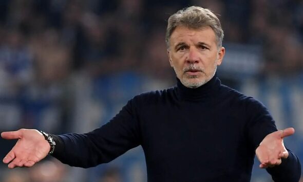 Marco Baroni, allenatore della Lazio, giocò anche nel Bologna