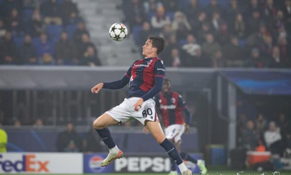 Giovanni Fabbian domenica in campo con l'Italia Under 21 (© Damiano Fiorentini)
