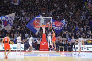 La stoppata di Freeman, decisiva contro Forlì crediti Valentino Orsini