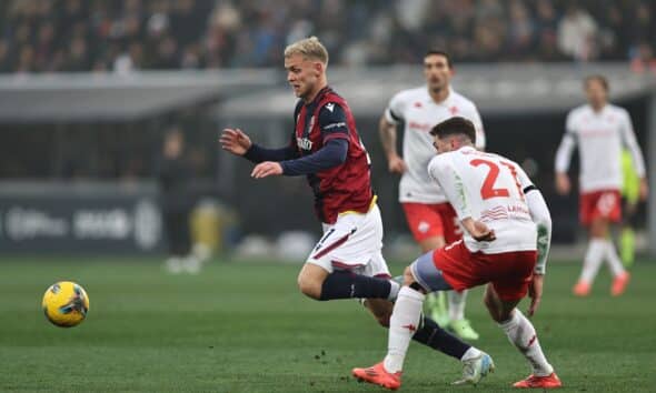 Odgaard in Bologna-Fiorentina (© Bologna FC 1909)