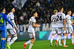 Benjamin Dominguez, in gol contro l'Empoli (© Bologna FC 1909)