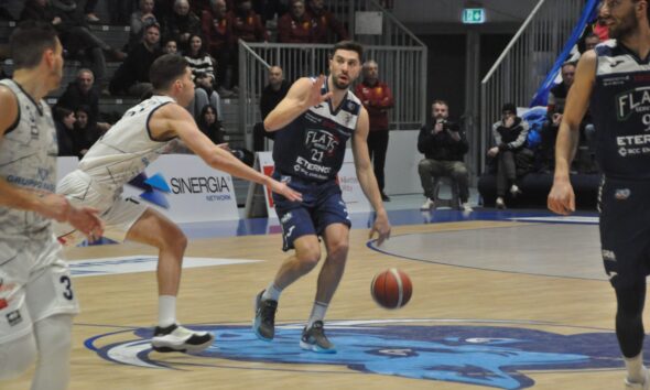 Matteo Fantinelli in Gruppo Mascio Orzinuovi - Fortitudo Flats Service Bologna (©Mauro Donati - Fortitudo Flats Service Bologna)