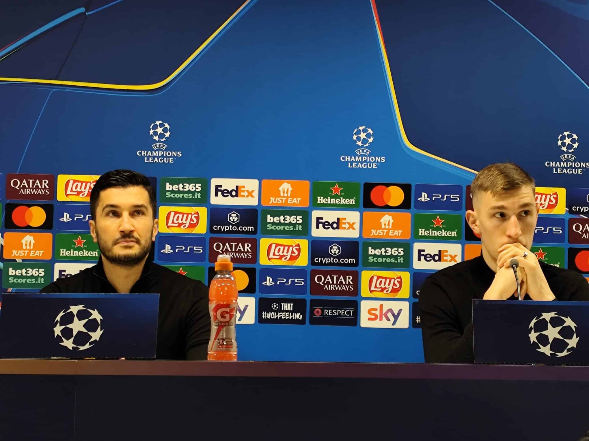 Nuri Sahin e Nico Schlotterbeck